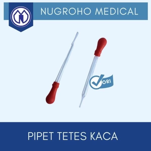 Pipet Tetes Kaca Onemed (Ukuran Panjang / Pendek)