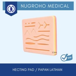 Pad Latihan Jahit Luka Silikon - Hecting Suture Pad