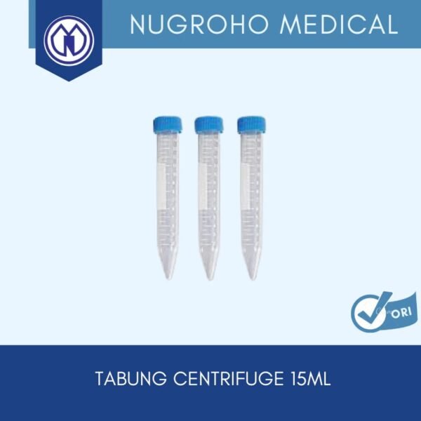 Tabung Centrifuge 15ml Onemed (Ecer isi 10 pcs) - Conical Tube Falcon