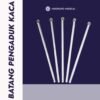 Batang Pengaduk Kaca Laboratorium (Stirring Rod)