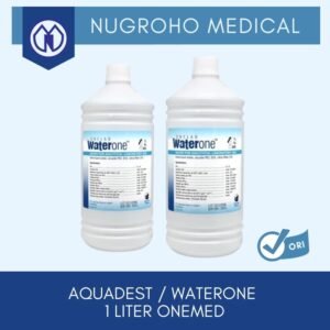 Water One Onemed 1L - Aquadest / Air Suling untuk Laboratorium
