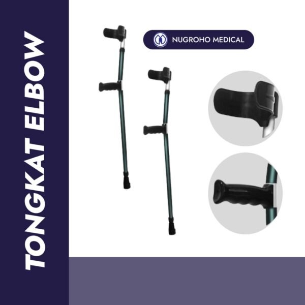 Onemed Tongkat Siku - Alat Bantu Jalan (Elbow Crutch)