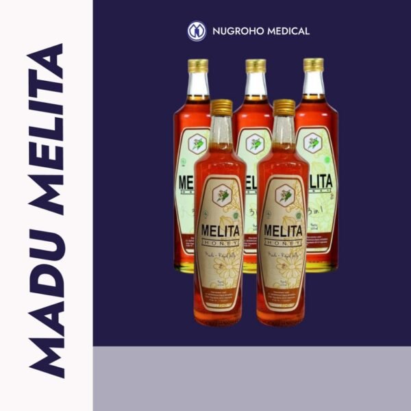 Madu Murni Asli Melita Glory (Nektar Bunga Randu) 650ml