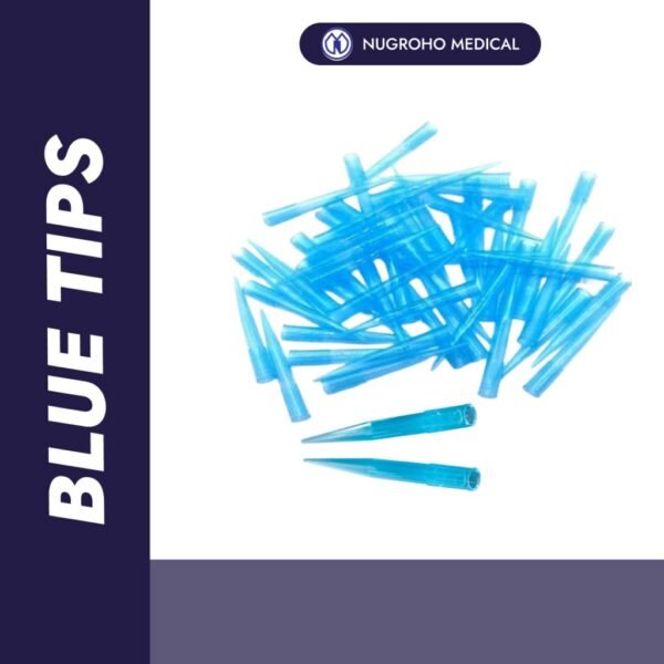 Blue Tips 1000ul - Ujung Pipet Biru untuk Mikropipet (Isi 500)