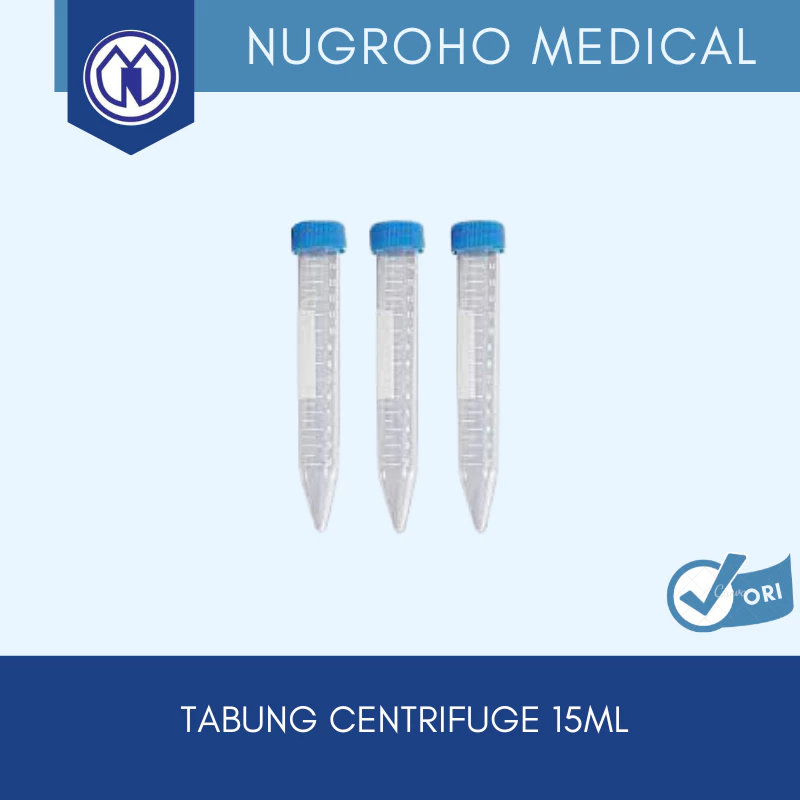 Tabung Centrifuge 15ml Conical (Ecer isi 10)
