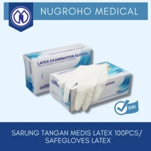SARUNG TANGAN MEDIS LATEX 100PCS
