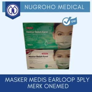 MASKER BEDAH EARLOOP 3PLY ONEMED