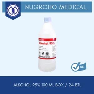 ALKOHOL 95% OneMed 100ml Box Isi 24 Botol