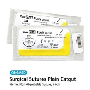 Plain Catgut 2/0 + 1/2 GT 35mm