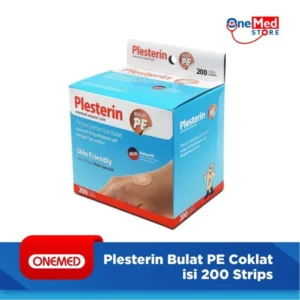 Plesterin PE Coklat / Plester Luka Bulat