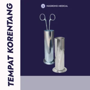 Tabung Tempat Korentang Stainless