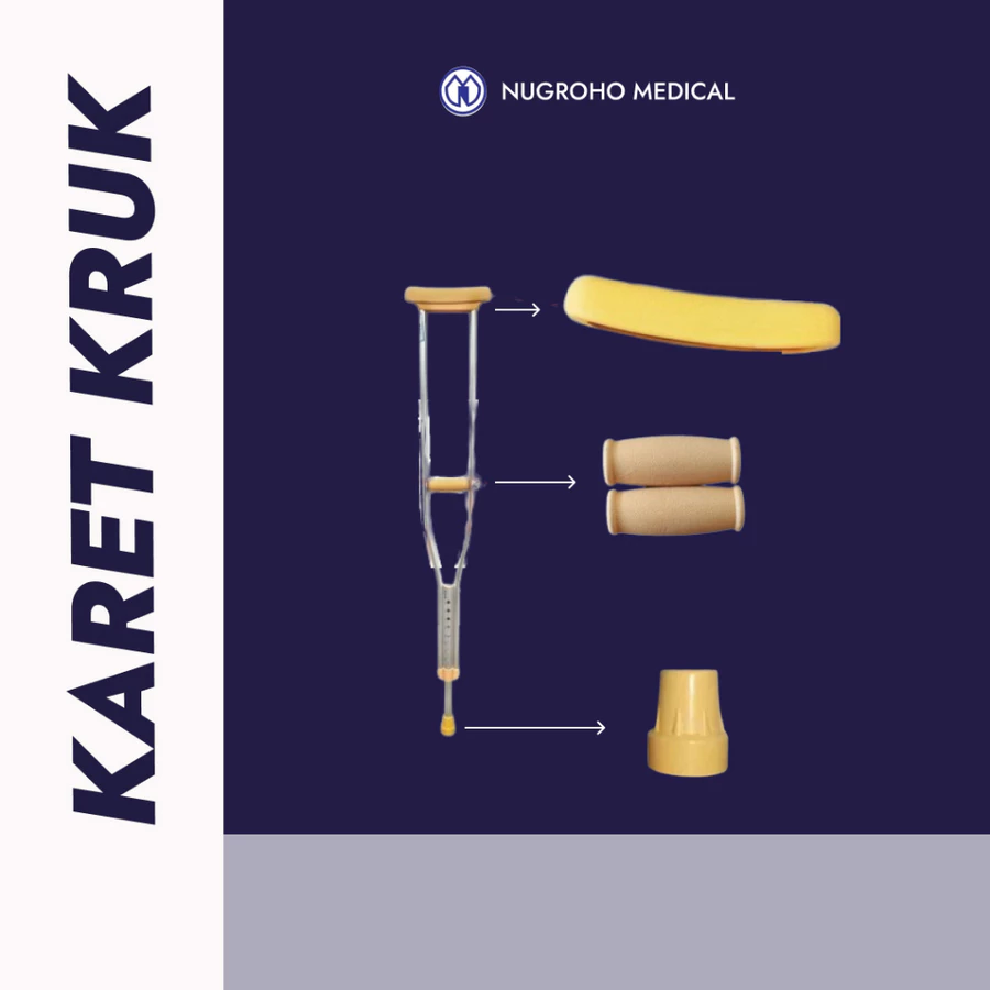 Karet Pegangan Kruk Ketiak OneMed