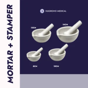 MORTAR DAN STAMPER (ALAT TUMBUK OBAT)