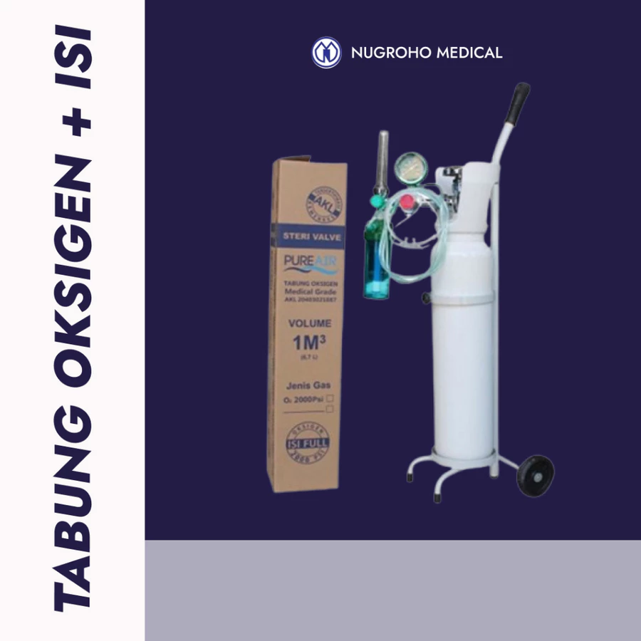 TABUNG OKSIGEN 6M3 BONUS ISI
